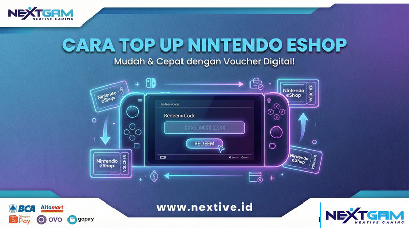 Panduan Lengkap Cara Top Up Nintendo eShop: Metode Termudah, Aman & Bebas Pajak