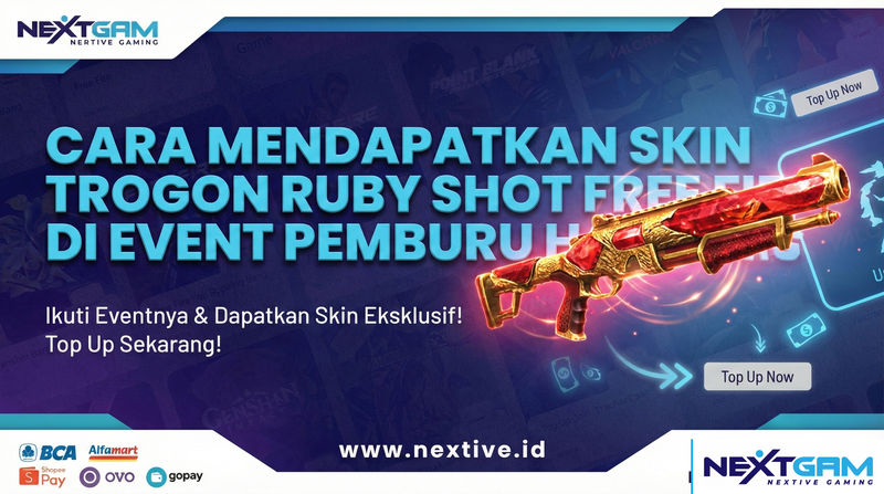 Ruby Ff Cara Dapat Skin Trogon Ruby Shot Free Fire (FF) Terbaru - Nextive Gaming