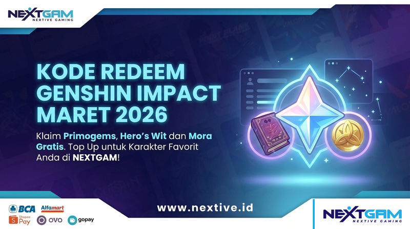 Kode Redeem Genshin Impact Maret 2026: Klaim Primogems, Hero's Wit dan Mora Gratis