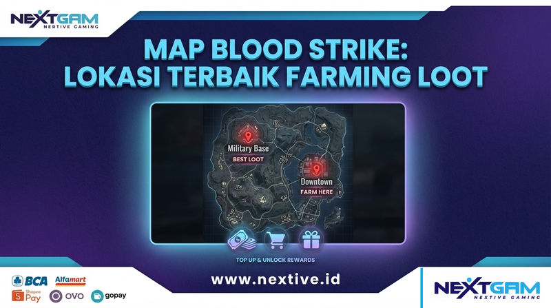 Map Blood Strike: Lokasi Terbaik Farming Loot - Nextive Gaming