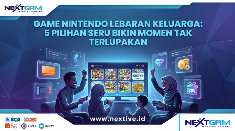 Game Nintendo Lebaran Keluarga, 5 Pilihan Seru Bikin Momen Tak Terlupakan