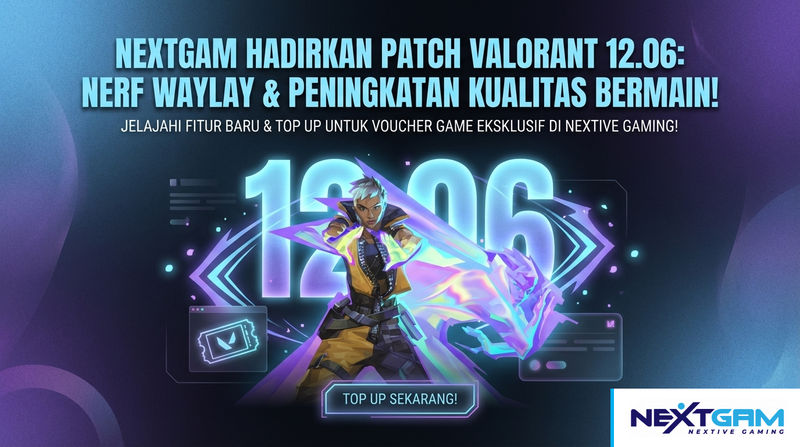 Patch VALORANT 12.06: Nerf Waylay & Peningkatan Kualitas Bermain
