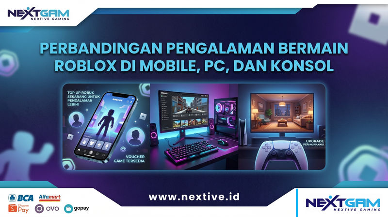 Perbandingan Pengalaman Bermain Roblox di Mobile, PC, dan Konsol