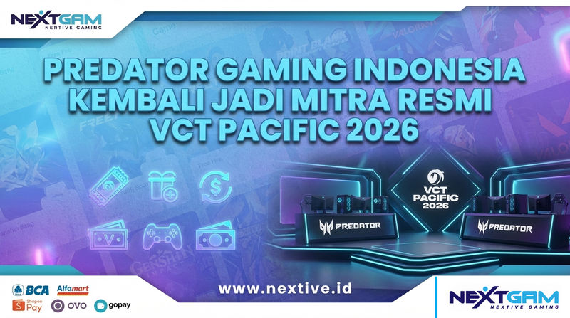 Predator Gaming Indonesia Kembali Jadi Mitra Resmi VCT Pacific 2026