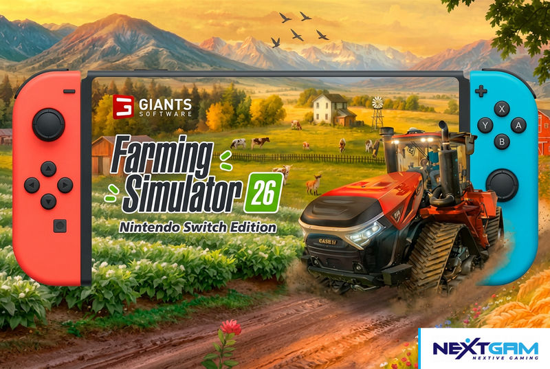Farming Simulator 26 Resmi Rilis di Nintendo Switch Mei 2026: Intip Fitur Barunya