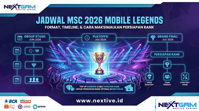 Jadwal MSC 2026 Mobile Legends: Format, Timeline, dan Cara Maksimalkan Persiapan Rank