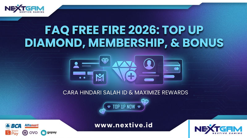 FAQ Free Fire 2026: Top Up Diamond FF, Membership, Bonus, & Cara Hindari Salah ID