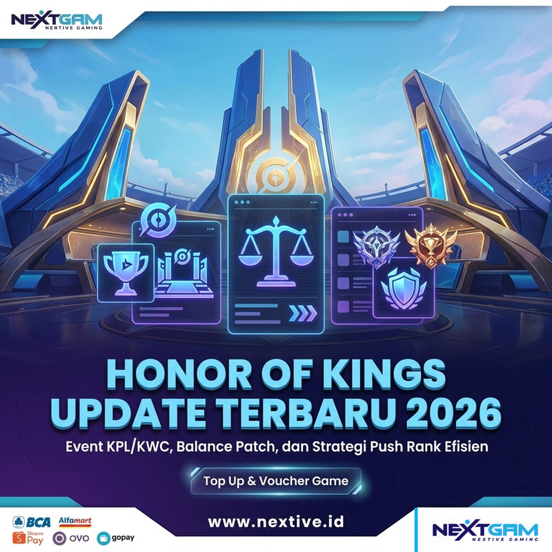 Honor of Kings Update Terbaru 2026: Event KPL/KWC, Balance Patch, dan Strategi Push Rank Efisien