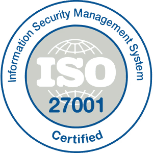 ISO 27001 Certified