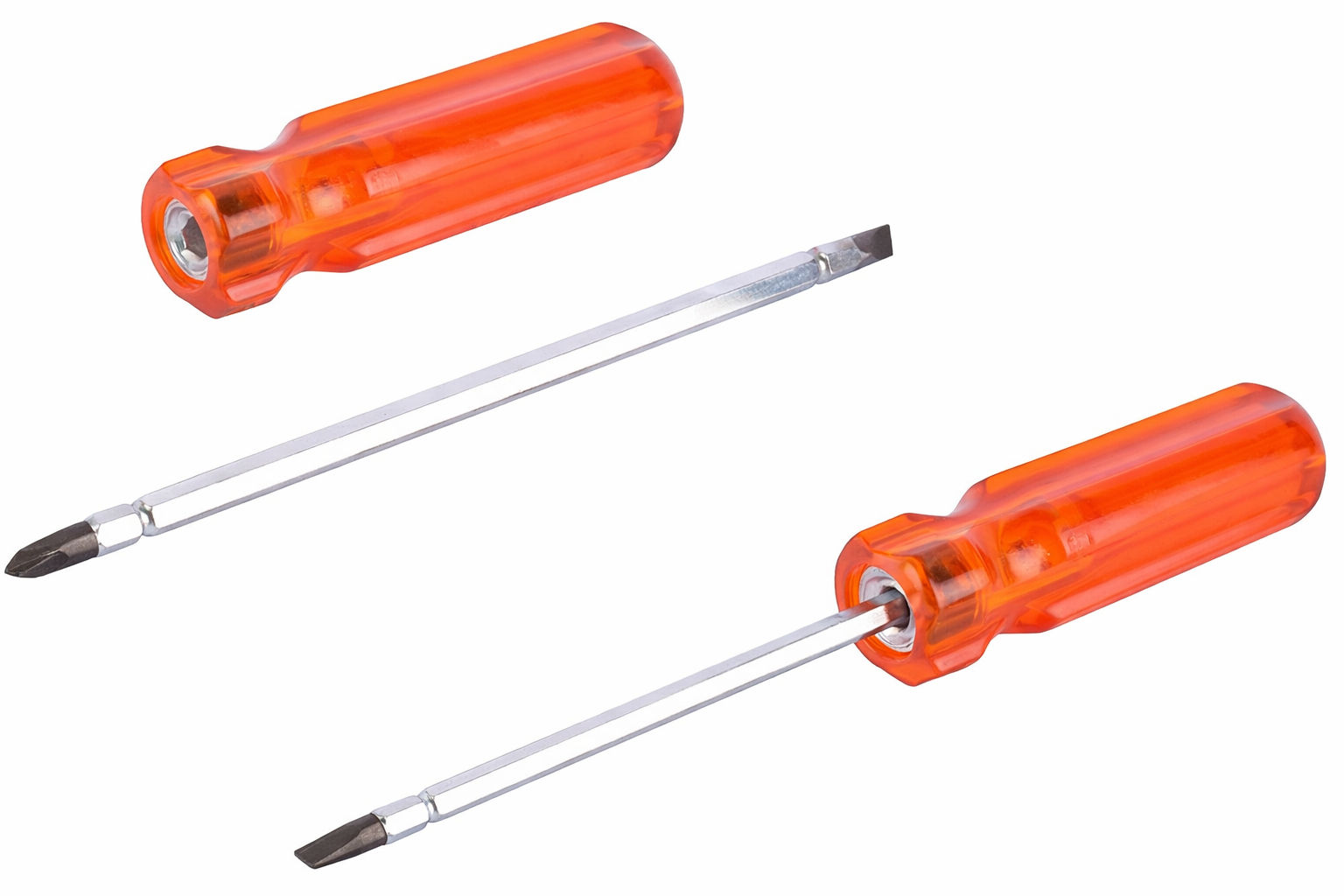 Screwdriver 4" (Model 6100) – 2-in-1 Reversible, Flat & PH2 Tips