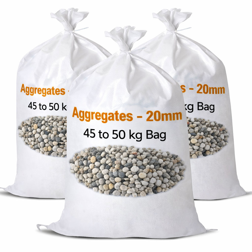 Aggregates – 20mm | Construction Stone 2 Ft Bag