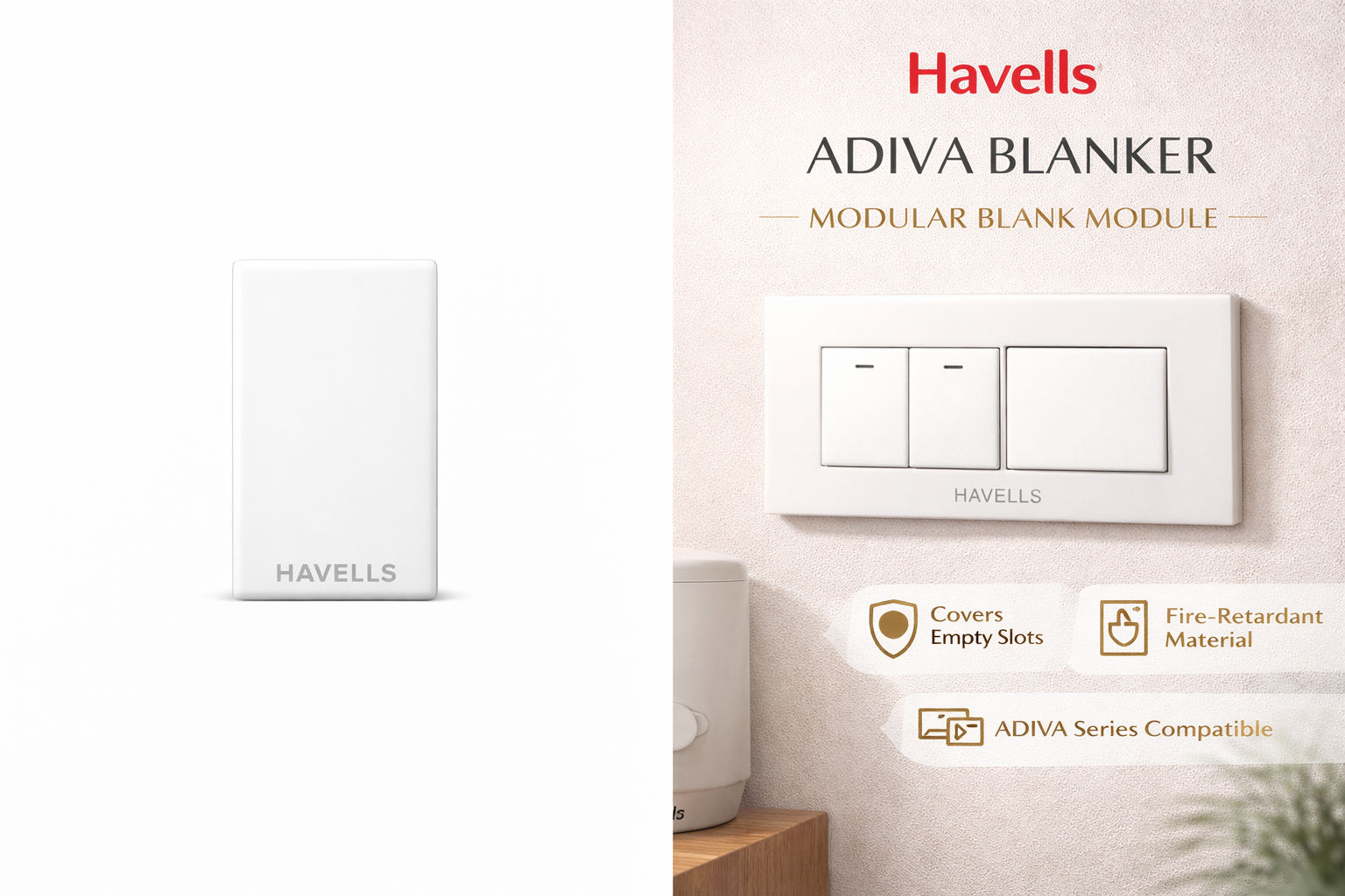 Havells – ADIVA Blanker White