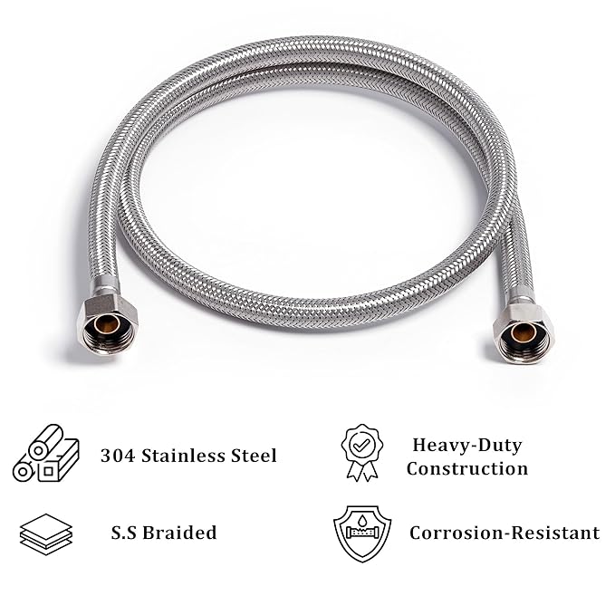Connection Pipe – 18 inch Flexible Water Hose view 2
