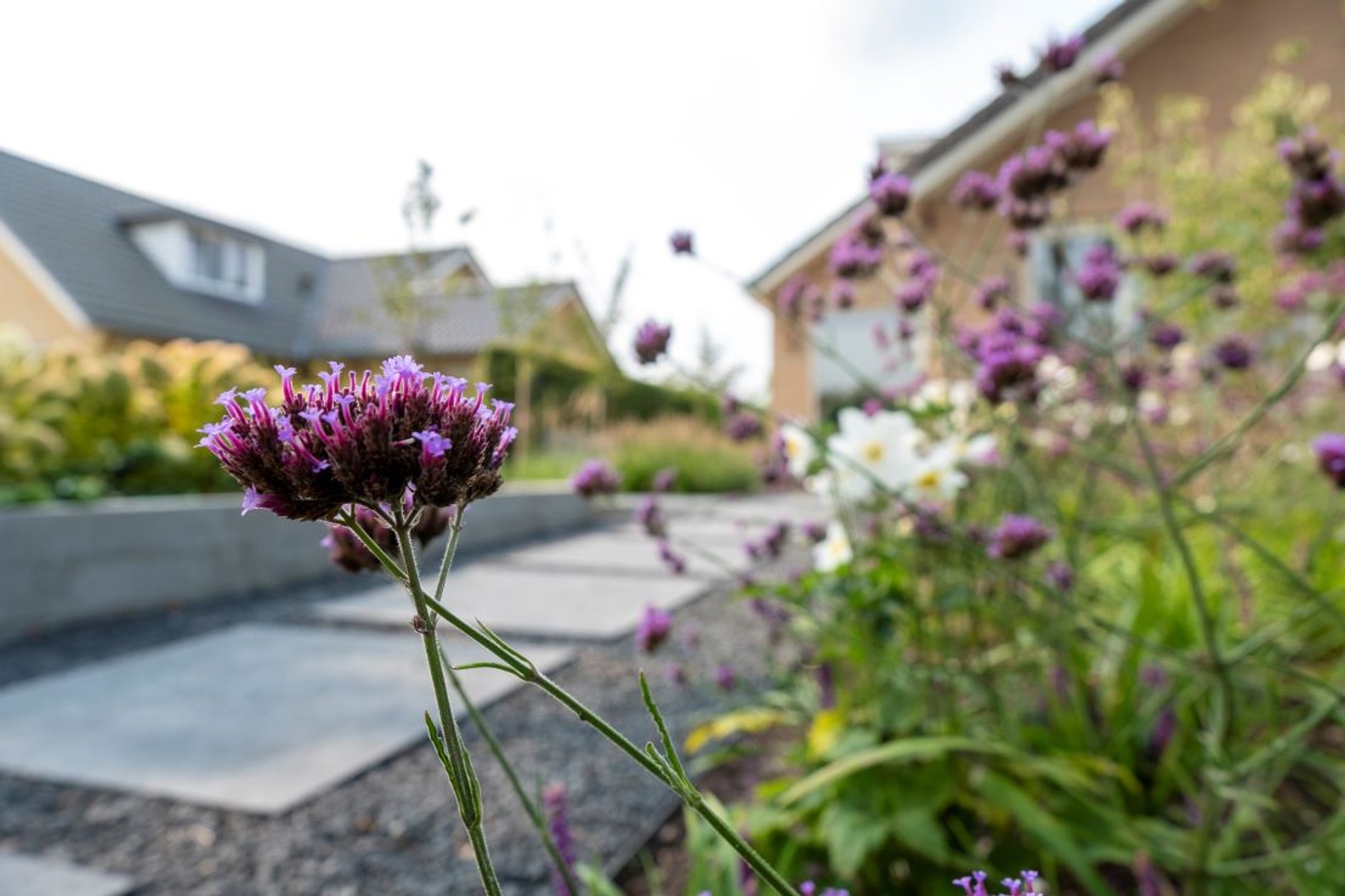 Voortuin in Heerde met minder inkijk