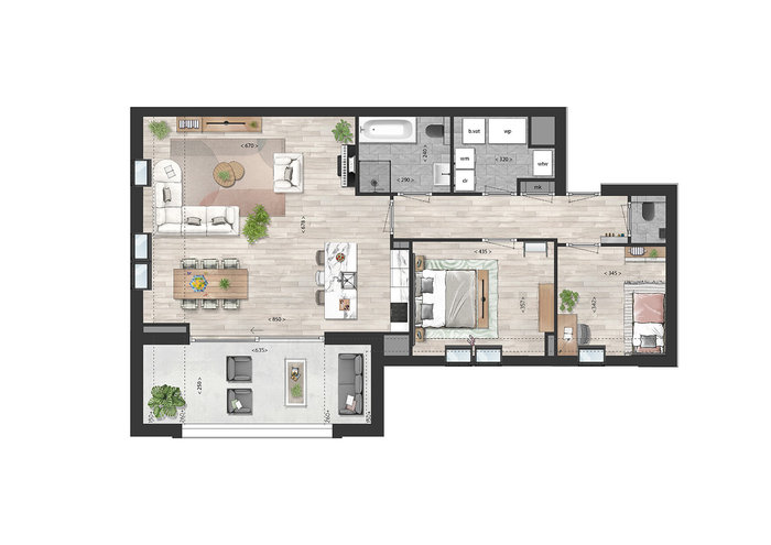 Appartement | Nummer 9