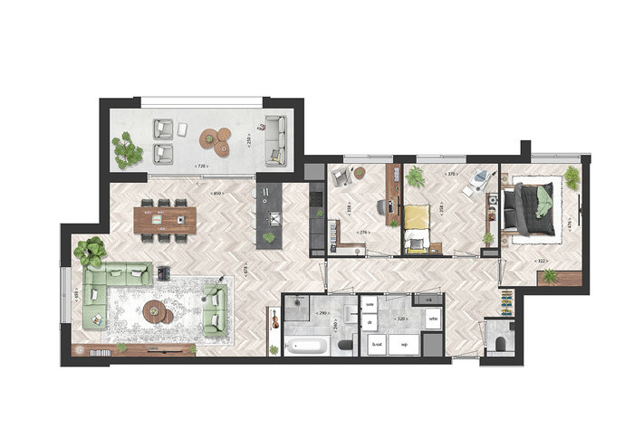 Appartement | Nummer 7
