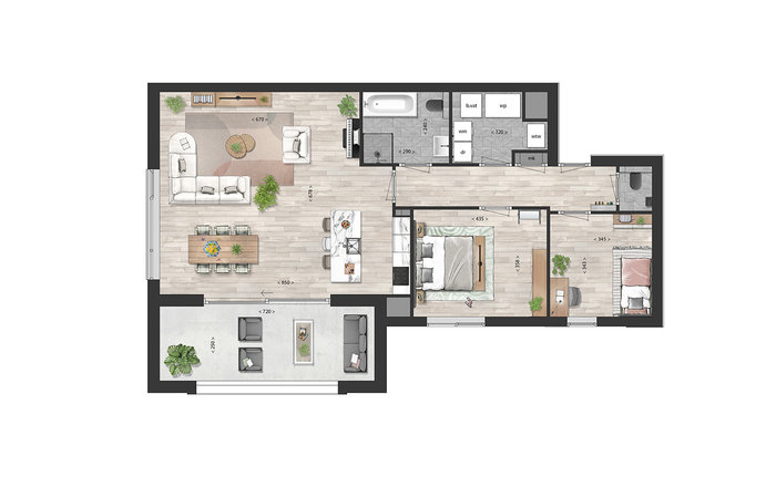 Appartement | Nummer 5