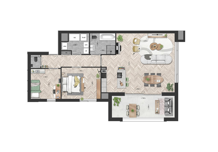 Appartement | Nummer 6