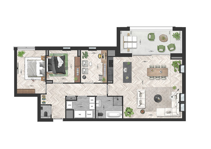 Appartement | Nummer 12