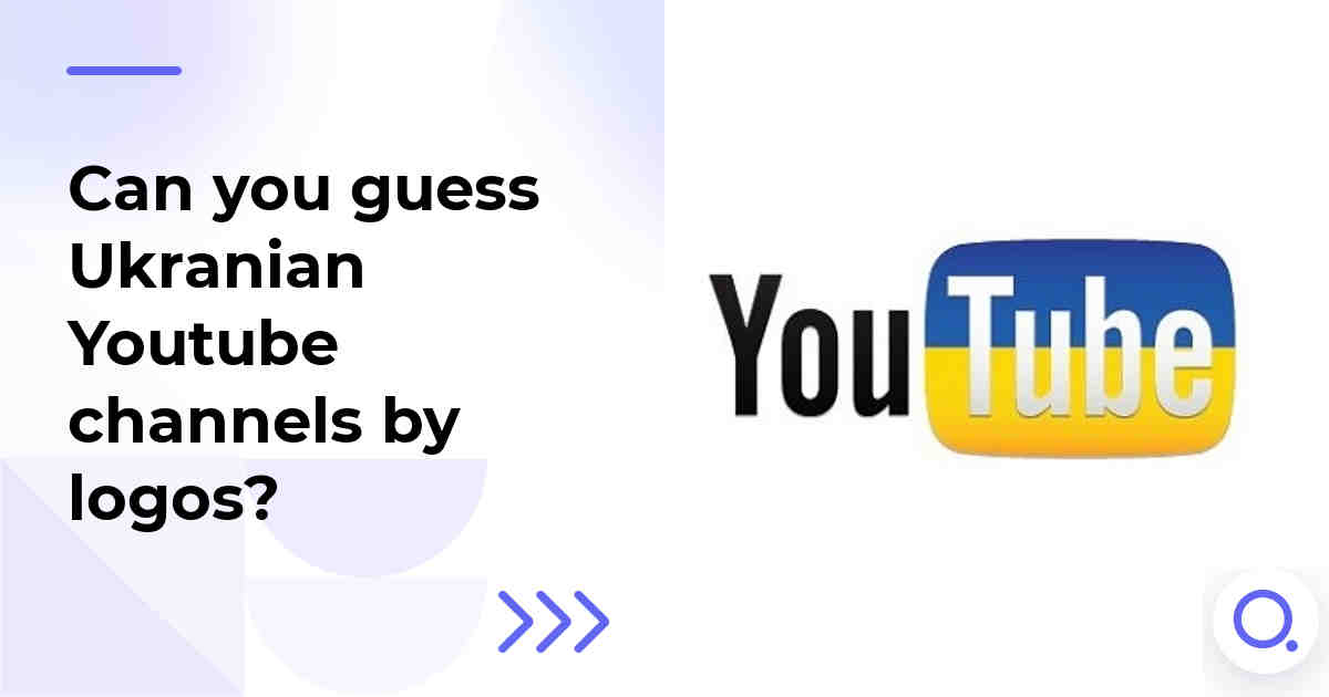 Can you guess Ukranian Youtube channels by logos?