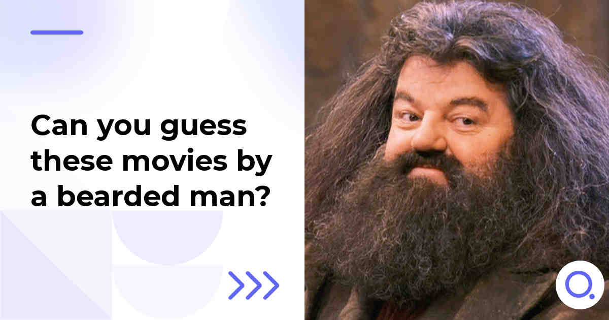 Can you guess these movies by a bearded man?