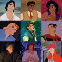 Male characters from Disney