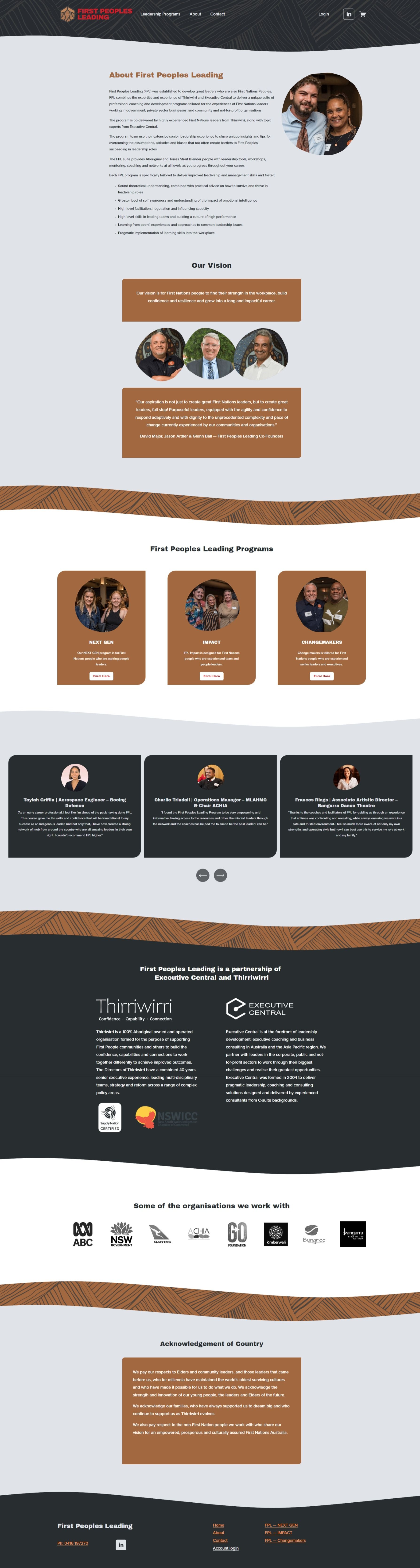 First Peoples Leading screenshot 2