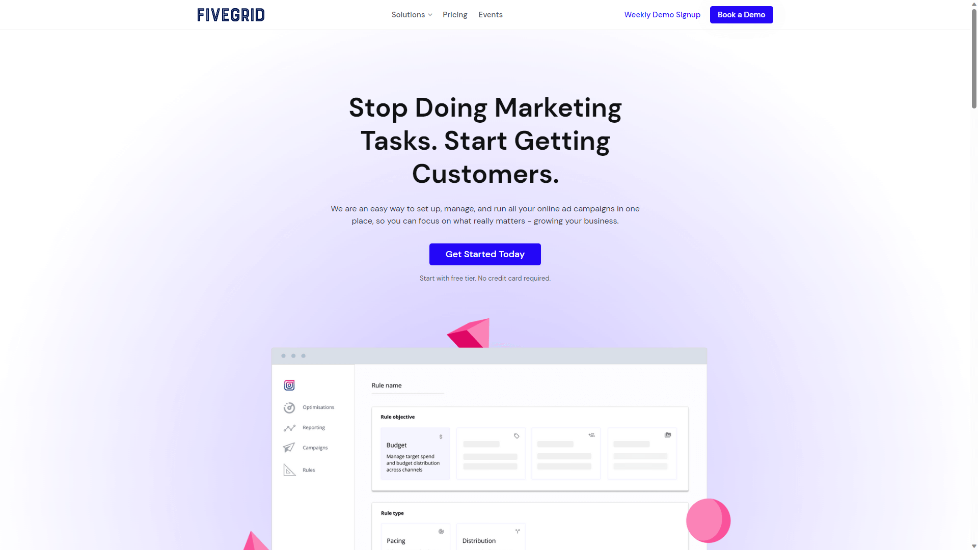 Fivegrid preview