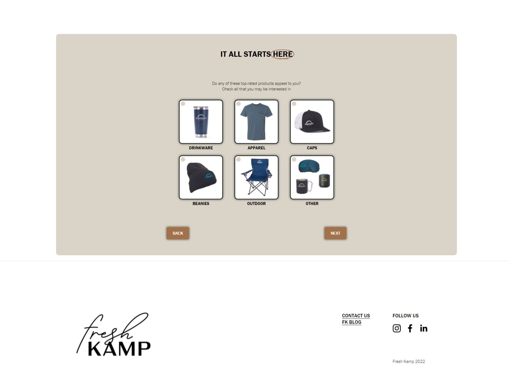 Fresh Kamp screenshot 2