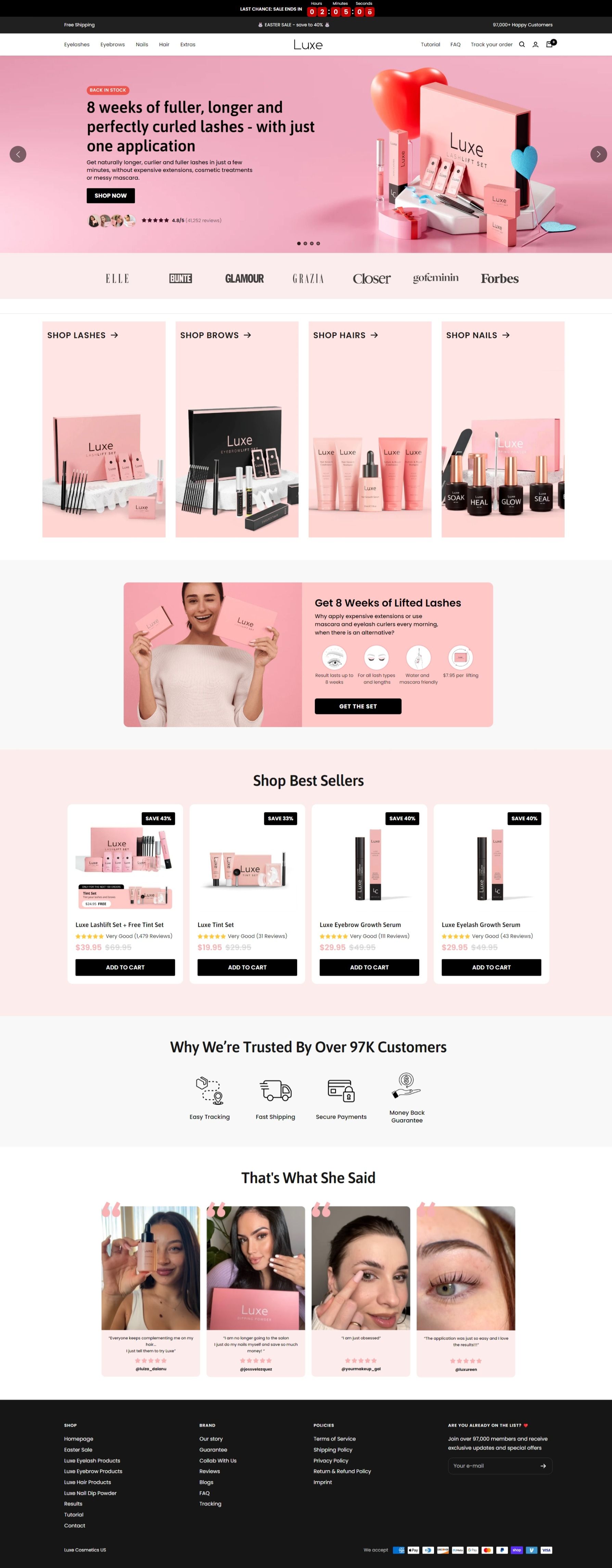 Luxe Cosmetics preview