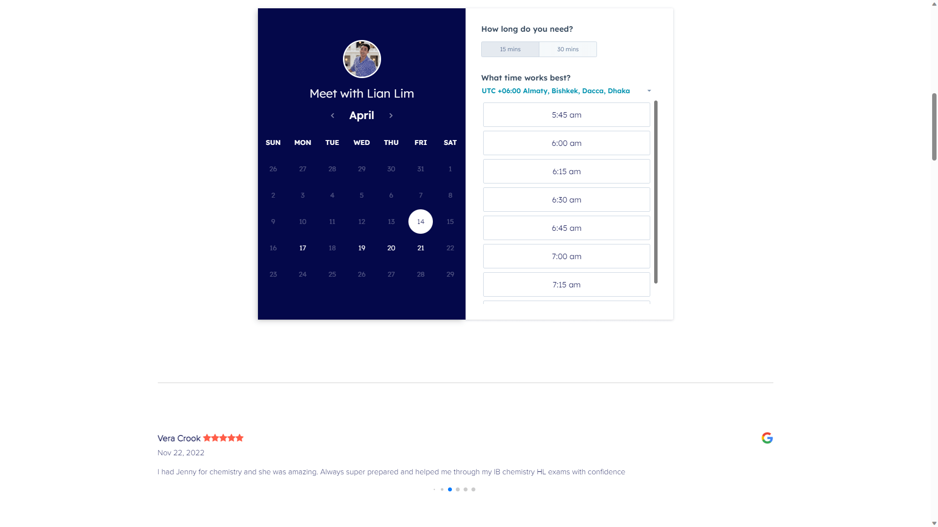 Tutor Lim (Hubspot) screenshot 5