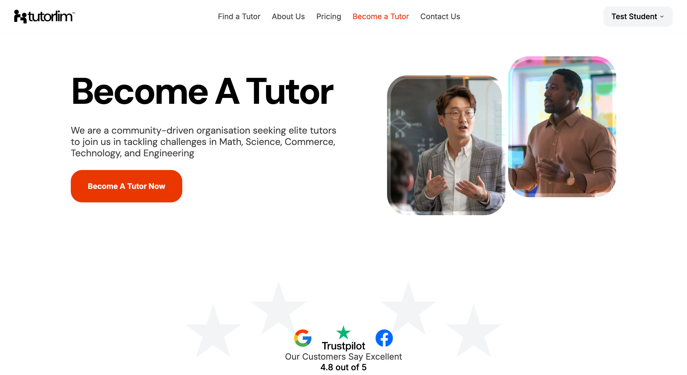 Tutor Lim (Next.js) screenshot 2