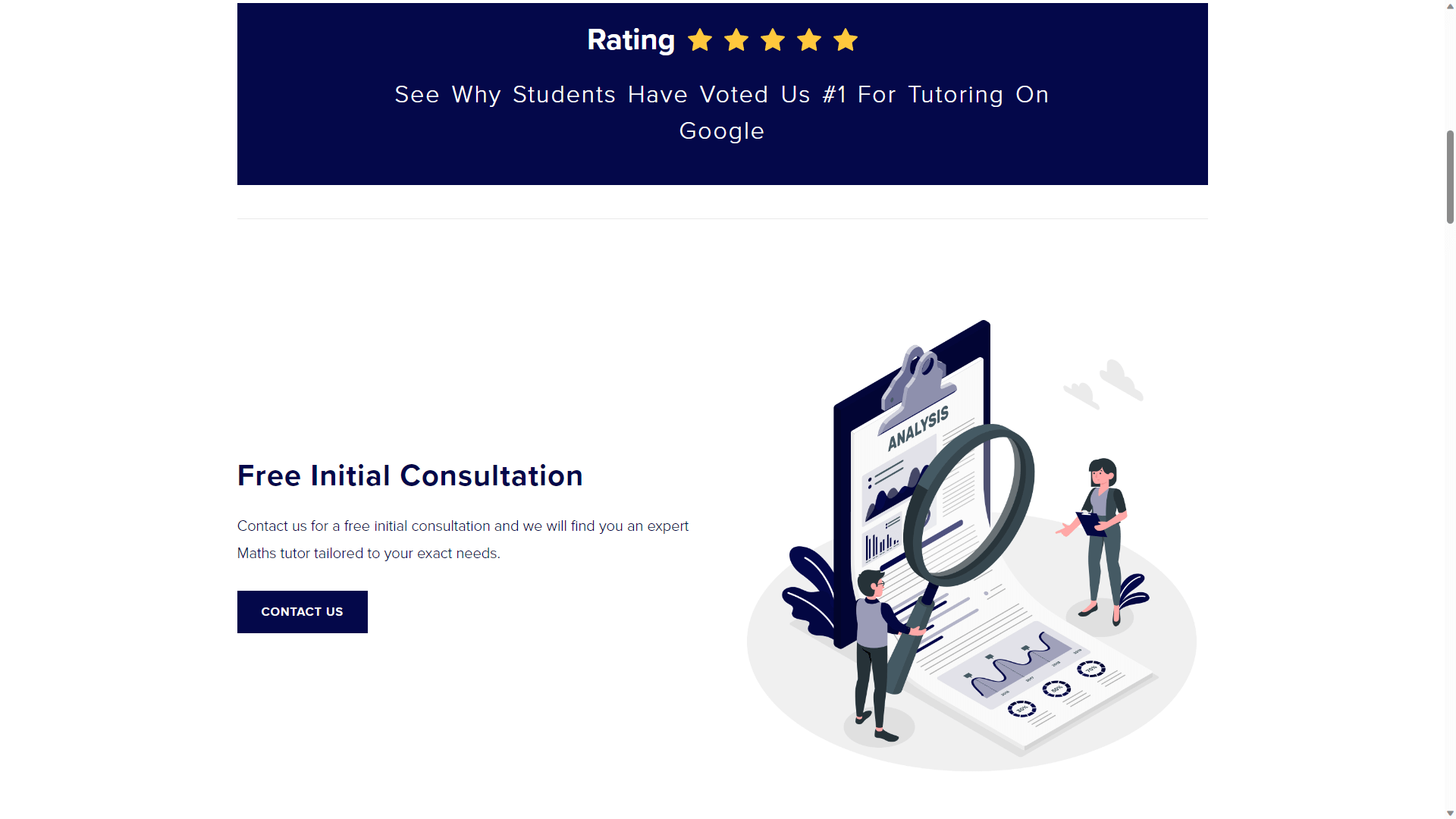 Tutor Lim (SquareSpace) screenshot 2