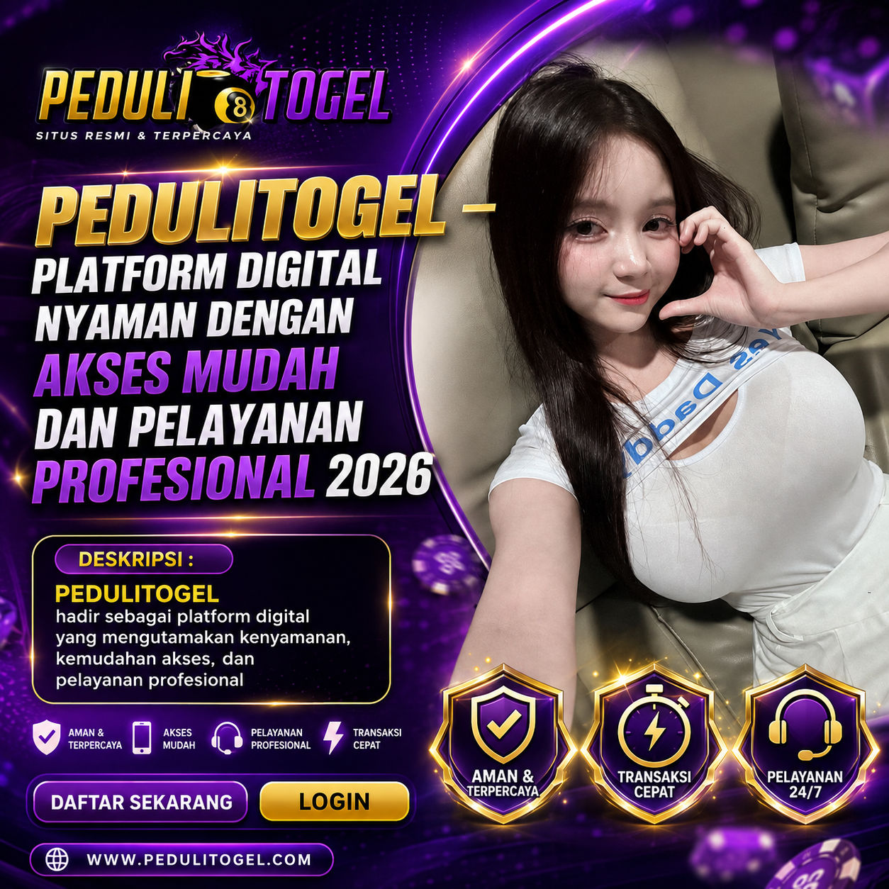 PEDULITOGEL – Platform Digital Nyaman dengan Akses Mudah dan Pelayanan Profesional 2026