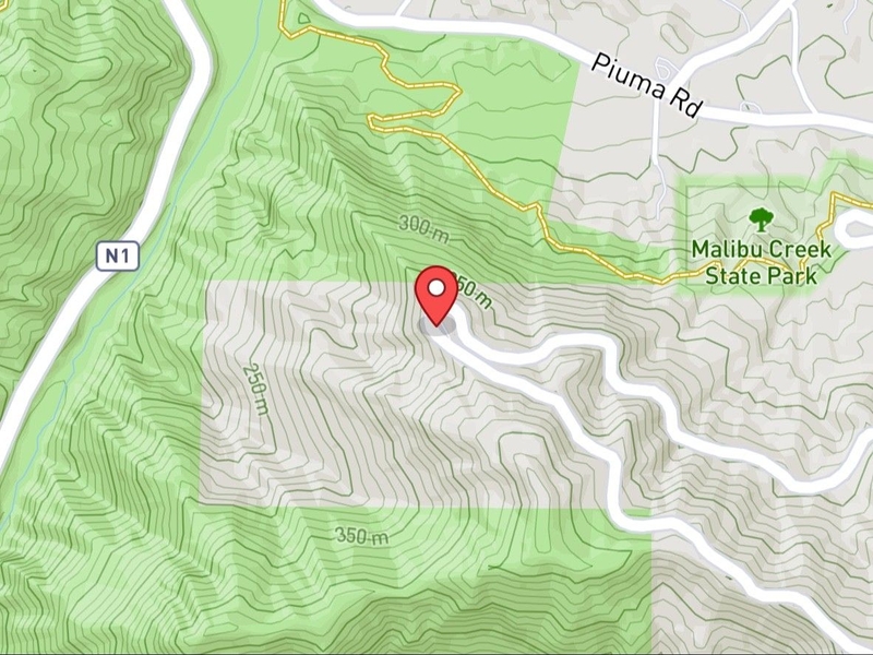 Map of 24641 Piuma Rd, Malibu, CA 90265, United States