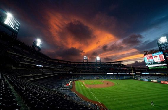 Citizens Bank Park in Philadelphia during the fifth inning of a game between the Philadelphia Phillies and the Miami Marlins on Friday. 