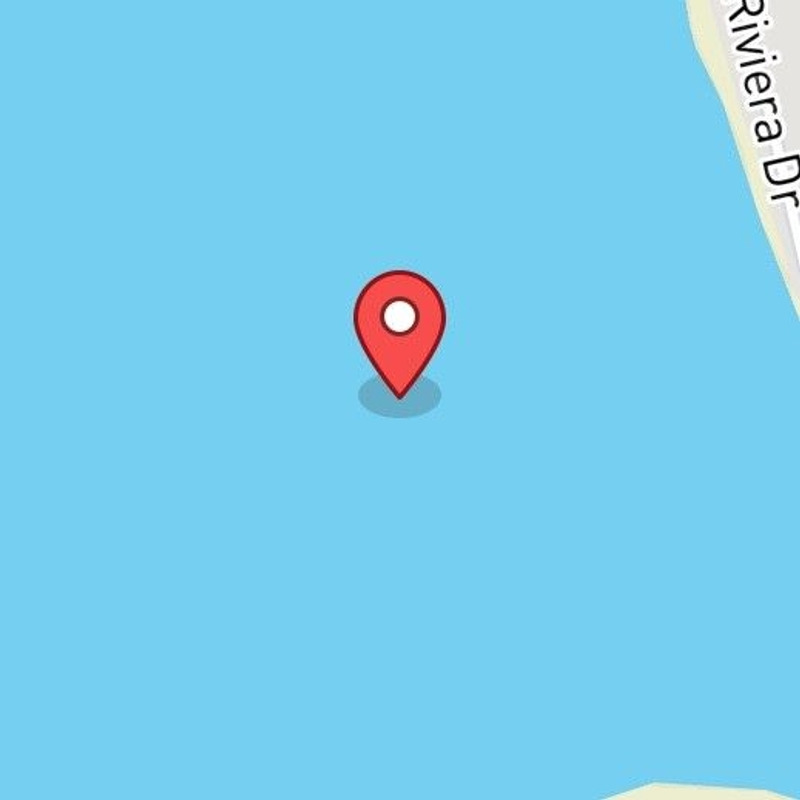 Map of Mission Bay, San Diego, CA 92109, USA