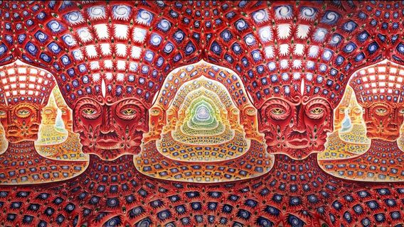 'Net of Being' by Alex Grey