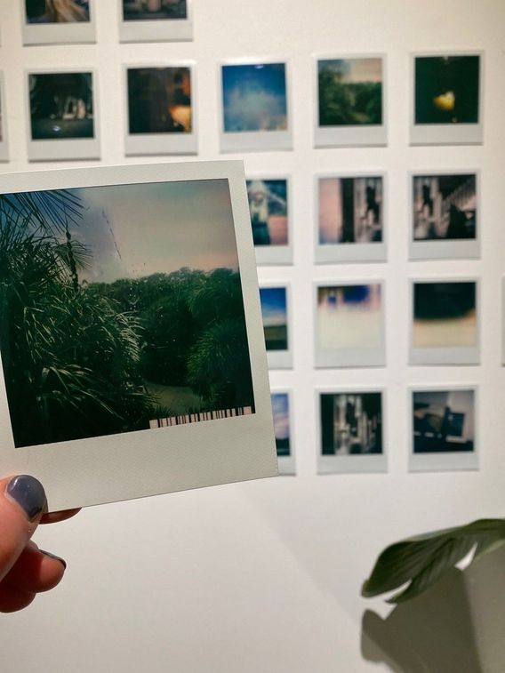 Saturday: Print and post without Polaroid AR code