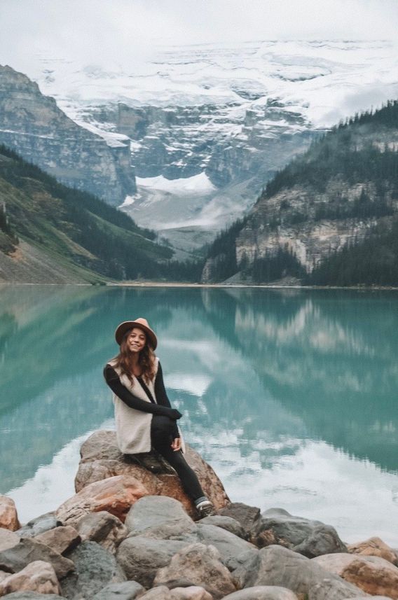 Early mornings at Lake Louise 