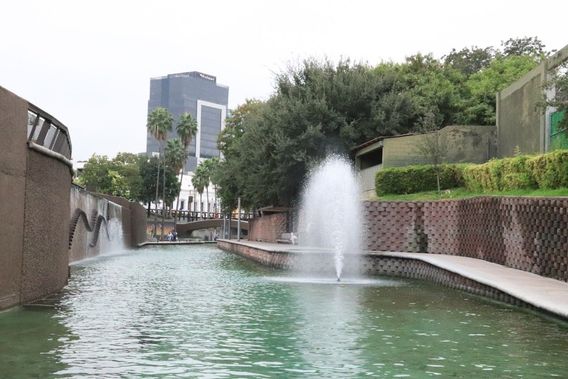 A boat ride down the Santa Lucia Riverwalk, a waterway constructed by the city of Monterrey cutting through it’s downtown cultural area. 