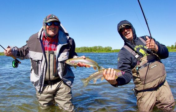 Trout fishing can be stupid good.