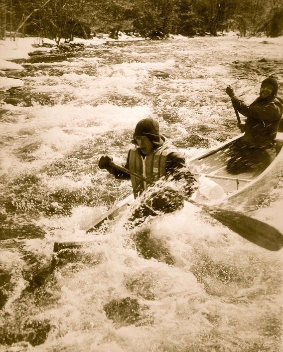 Peter and me, Westfield River.