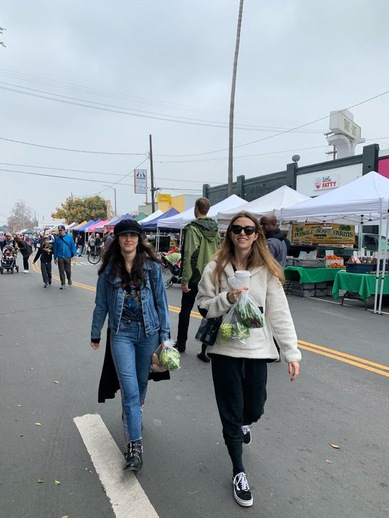 Mar Vista Farmers market.  