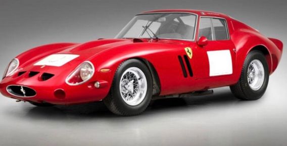 Images: catawiki:1. Ferrari 250 GTO:52 million dollars