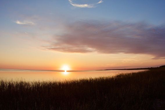 Sun set, Gulf of Mexico, near Steinhatchee.