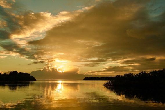 Sun rise, Mosquito Lagoon.