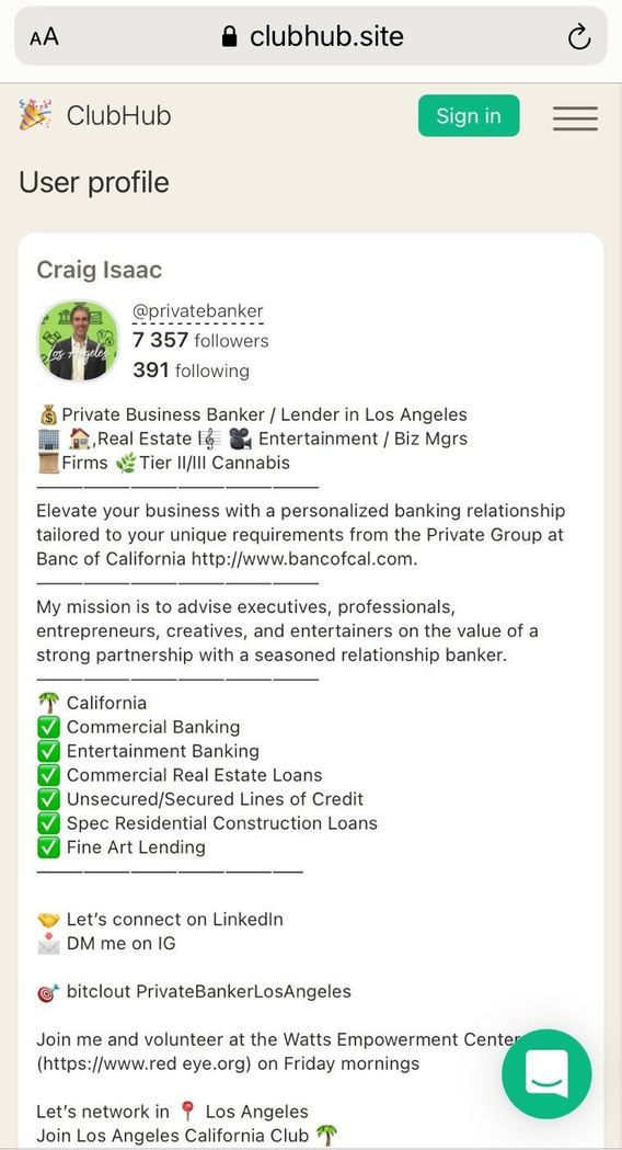 Craig Isaac| Banc of California | CraigIsaac.com