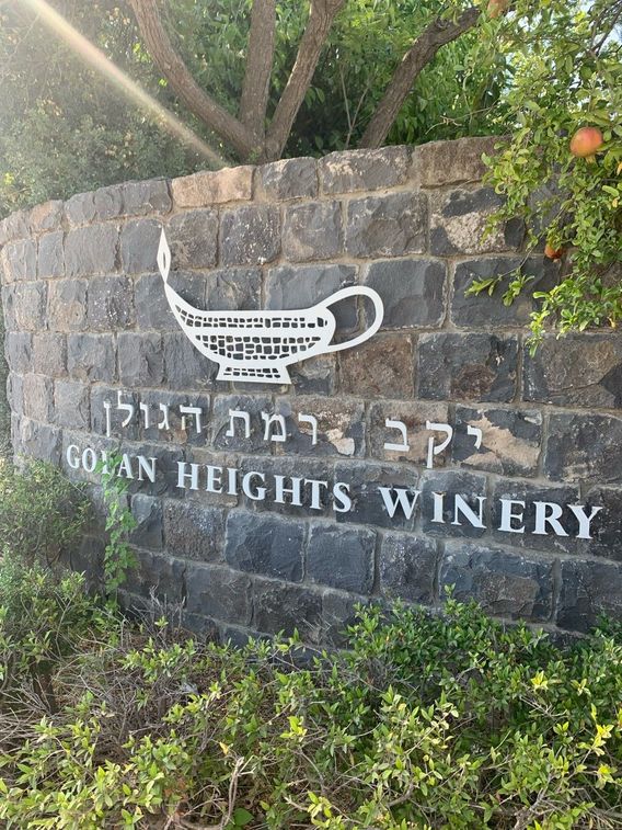 Next stop, Golan Heights Winery. Everyone knows Yarden is my absolute favorite 🍷😍