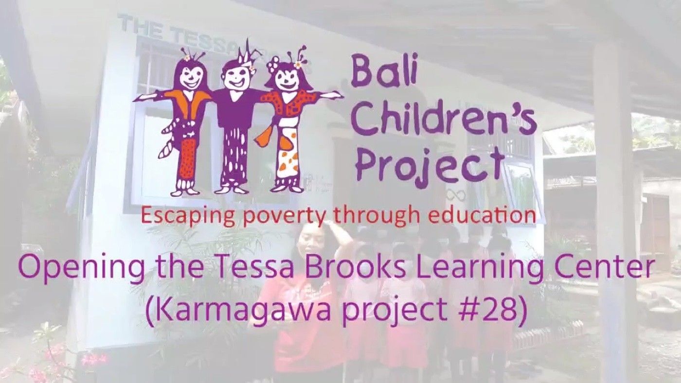 TikToker Tessa Brooks opens school in Bali for children in poverty